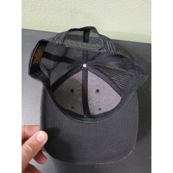 Wisco WALNUT WOOD COLLECTIONSnapback Trucker Hat Black Camo Cap Union Standard - Picture 3 of 5